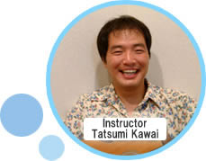 Instructor Tatsumi Kawai
